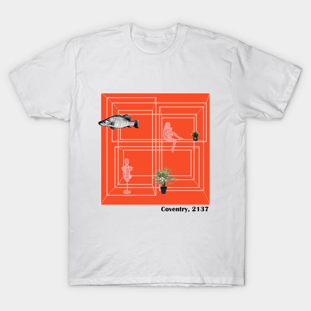 Coventry, 2137 Orange T-Shirt by ElMilio